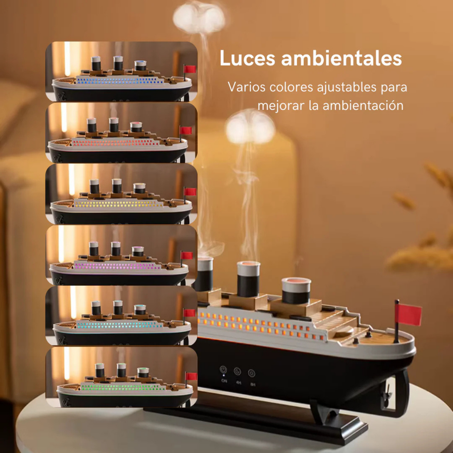 TitanicLegacy® Humificador Aromas Esenciales.